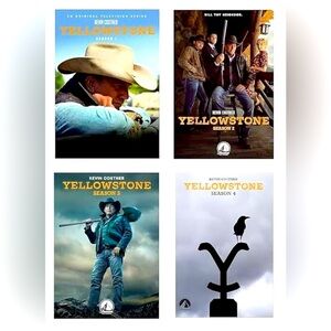 Yellowstone DVD Collection Seasons 1-4 NWT~ Please Read Description
